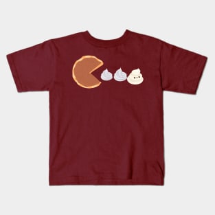 Pie eating Kids T-Shirt